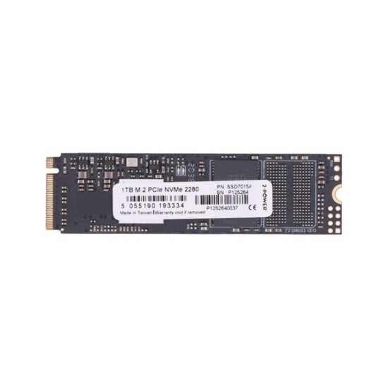 Disco 2-POWER SSD M.2 PCIe NVMe 1TB 2280 (SSD7015A), Nuevo