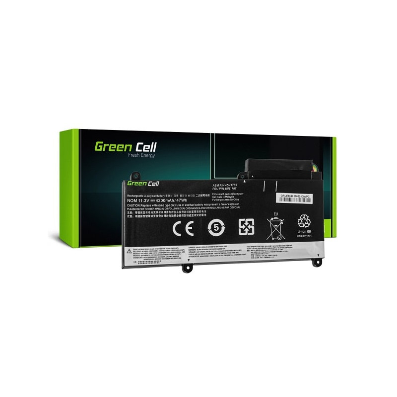 Green Cell Batería Lenovo ThinkPad E450 E450c E455 E460 E465 / 11.3V 4200mAh Green Cell Batería Lenovo ThinkPad E450 E450c E455 E460 E465 / 11.3V 4200mAh