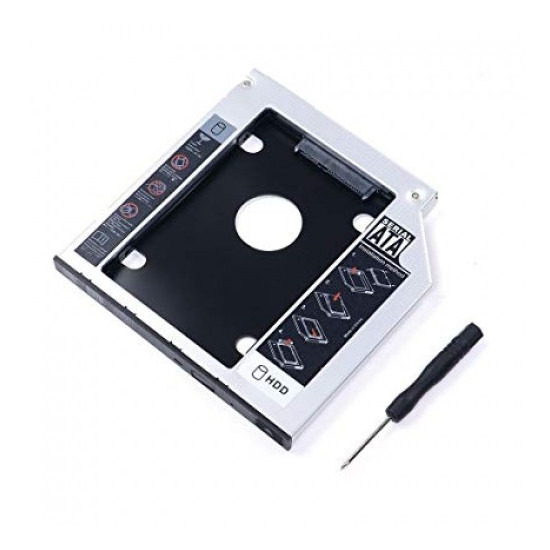Adaptador Bahia Disco Duro 12,7mm para unidad óptica SSD HDD Adaptador Bahia Disco Duro 12,7mm para unidad óptica SSD HDD