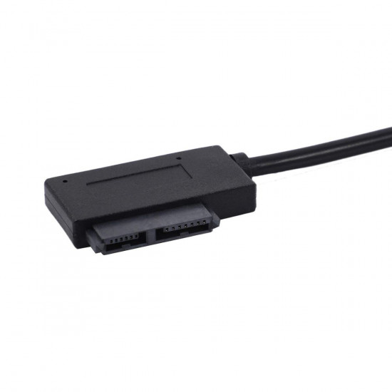 Adaptador USB 2.0 a Mini Sata II, Adaptador De 13 Pines para CD/DVD Portátil Slimline Drive, Nuevo