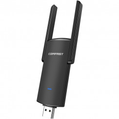 Adaptador Wifi Comfast CF-924AC Alta Velocidad V2 para ordenador, Banda Dual de 1300Mbps, 2,4 GHz/5,8 GHz, Nuevo