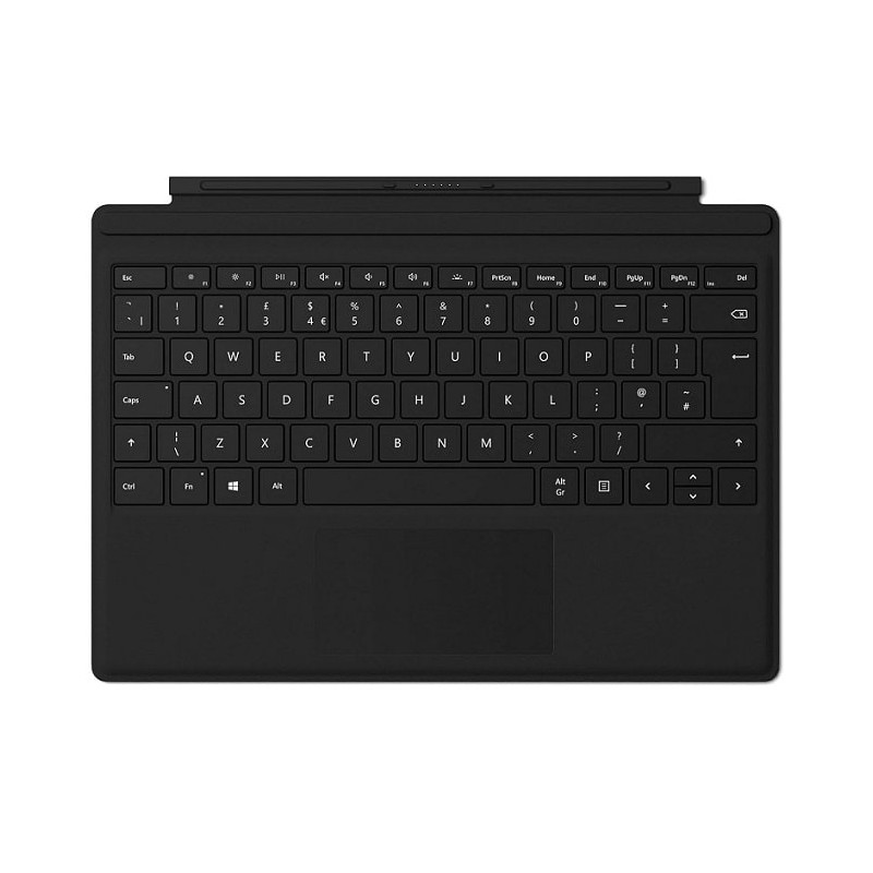 Microsoft Teclado QWERTY Surface Pro Type Cover Pro Gris/Gris noche Pro 3/4/5/6/7 UK (M1725), A+ Microsoft Teclado QWERTY Surface Pro Type Cover Pro Gris/Gris noche Pro 3/4/5/6/7 UK (M1725), A+