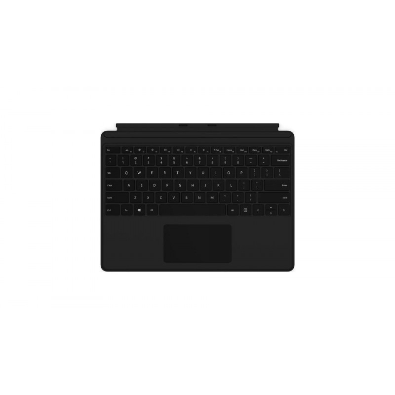 Microsoft Teclado Surface Pro X (1905), Negro, Pro 8/9/X, US, A+