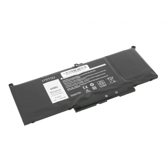 Mitsu Batería para Dell Latitude 7390, 7490 / 7.6V (7.4V) 5800 mAh