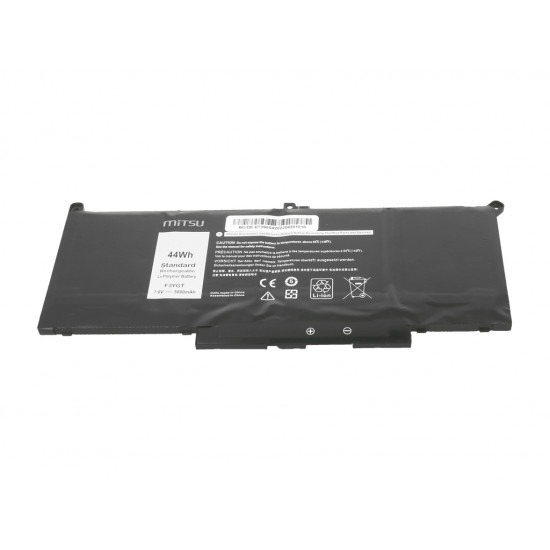 Mitsu Batería para Dell Latitude 7390, 7490 / 7.6V (7.4V) 5800 mAh