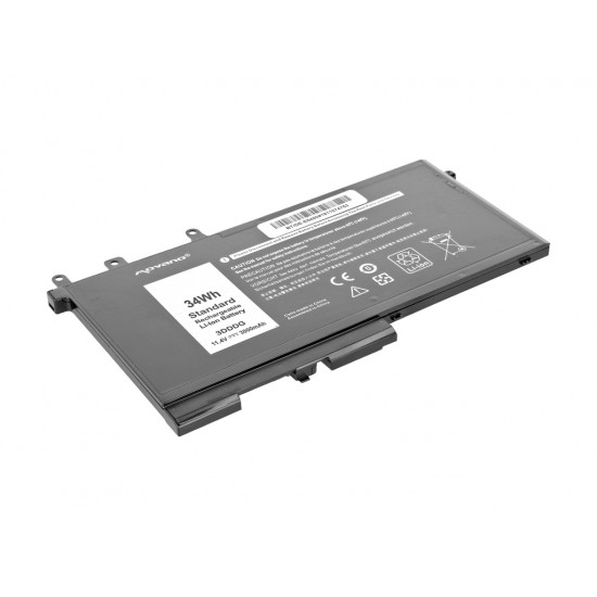 Movano Batería para Dell Latitude E5280, E5480, E5580 / 11.4V 3000 mAh