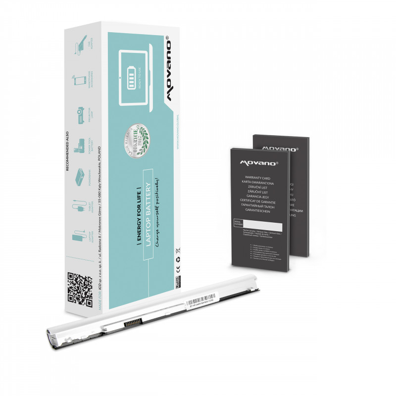 Movano Batería para HP 248 G1, 340 G1 (2200mAh) / 14.8V (14.4V) 2200 mAh Movano Batería para HP 248 G1, 340 G1 (2200mAh) / 14.8V (14.4V) 2200 mAh