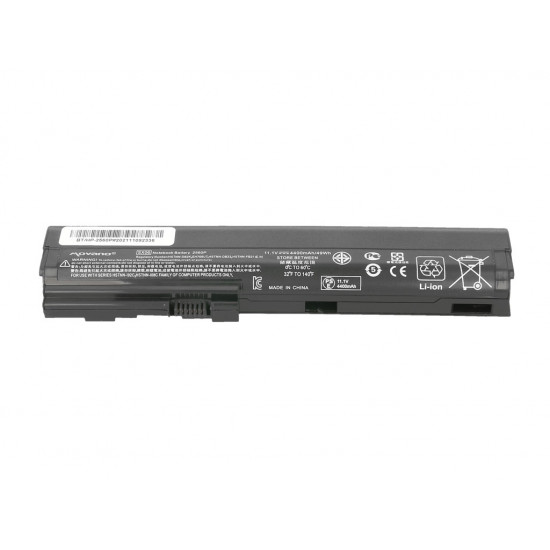 Movano Batería para HP 2560p, 2570p / 10.8V (11.1V) 4400 mAh