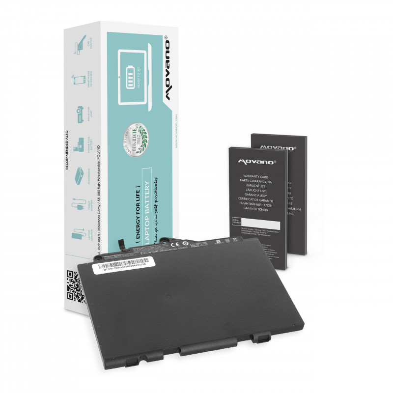 Movano Batería para HP EliteBook 725 G3, 820 G3 Movano Batería para HP EliteBook 725 G3, 820 G3