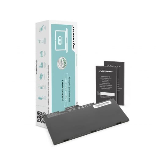 Movano Batería para HP EliteBook 840, 850, 755, G3 / 11.4V 4000 mAh
