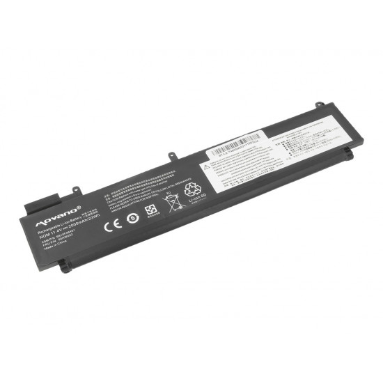Movano Batería para Lenovo Thinkpad T460s, T470s - batería trasera / 11.4V 2000 mAh