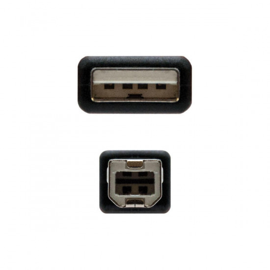 Nanocable Cable De Impresora Usb-A 2.0 Macho A Usb-B Macho 1.80m