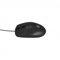 Natec RUFF 2 Black FOG Wired 1000 DPI, Negro, Nuevo