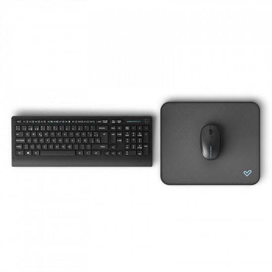 Pack Teclado + Ratón Energy System Office Set 3 Silent Inalámbricos Wireless, Nuevo
