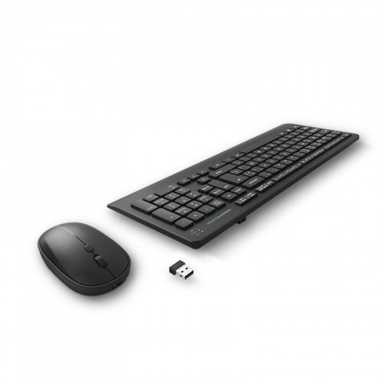 Pack Teclado + Ratón Energy System Office Set 3 Silent Inalámbricos Wireless, Nuevo