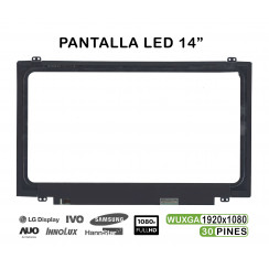 PANTALLA LED DE 14" PARA PORTÁTIL B140HAN02.1 N140HCE-EAA