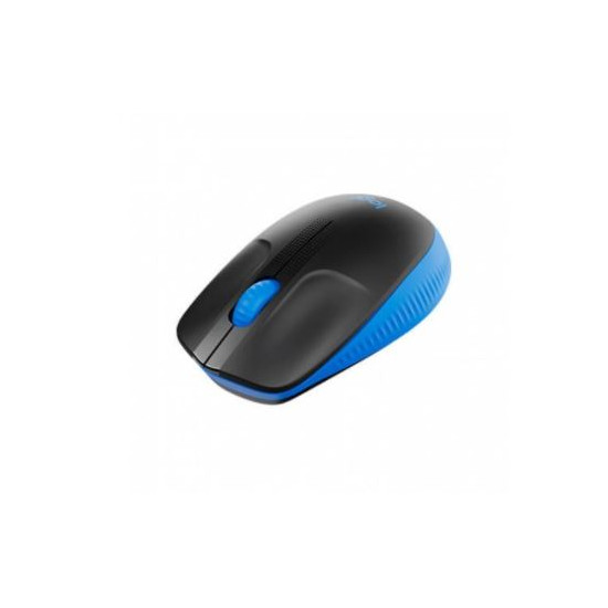 Ratón Logitech M190 Wireless Inalámbrico Negro Azul, Nuevo
