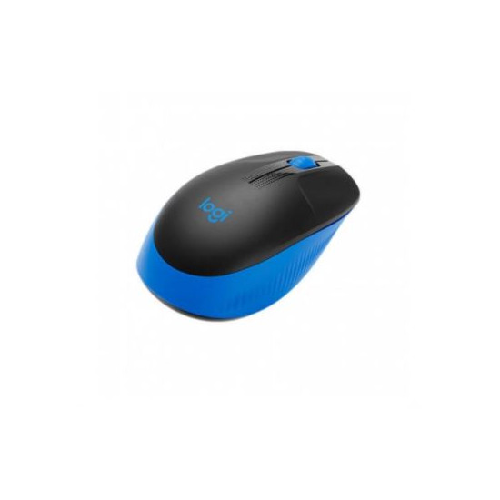 Ratón Logitech M190 Wireless Inalámbrico Negro Azul, Nuevo