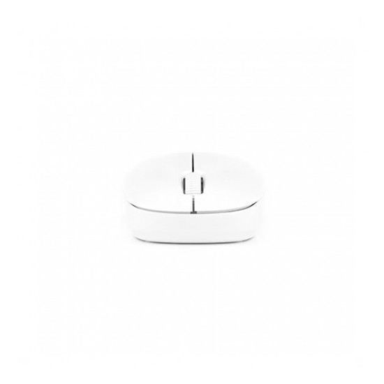 Ratón óptico NGS White FOG Wireless Inalámbrico 1000 DPI, Blanco, Nuevo