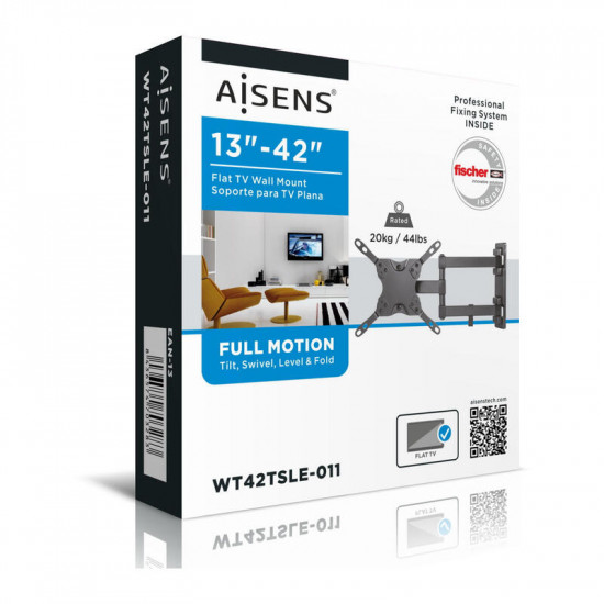 Soporte de Pared Aisens WT42TSLE-011 13"-42" Giratorio
