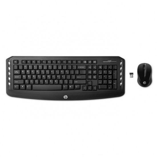 Teclado + Ratón HP Wireless Classic Desktop Combo Español Inalámbrico USB, Negro, Km0 Caja Original