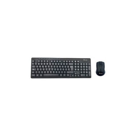 Teclado + Ratón L-Link LL-KB-555-WCOMBO Wireless Negro, Nuevo