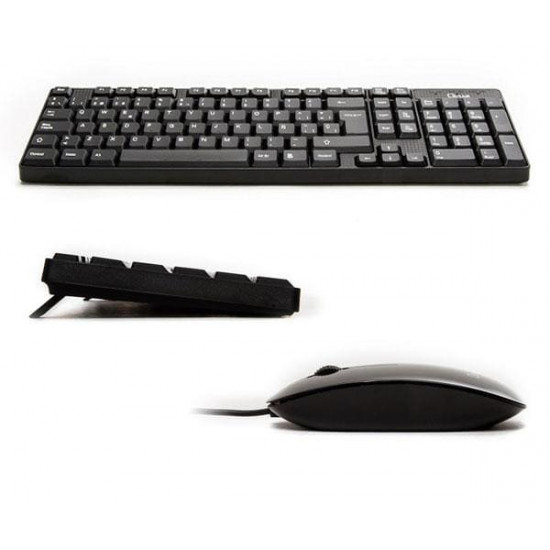 Teclado + Ratón L-Link LL-KB-816-WCOMBO USB Negro Con Cable, Nuevo