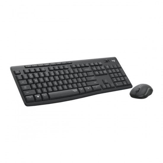 Teclado + Ratón Logitech MK295 Silent Touch, Negro, Nuevo