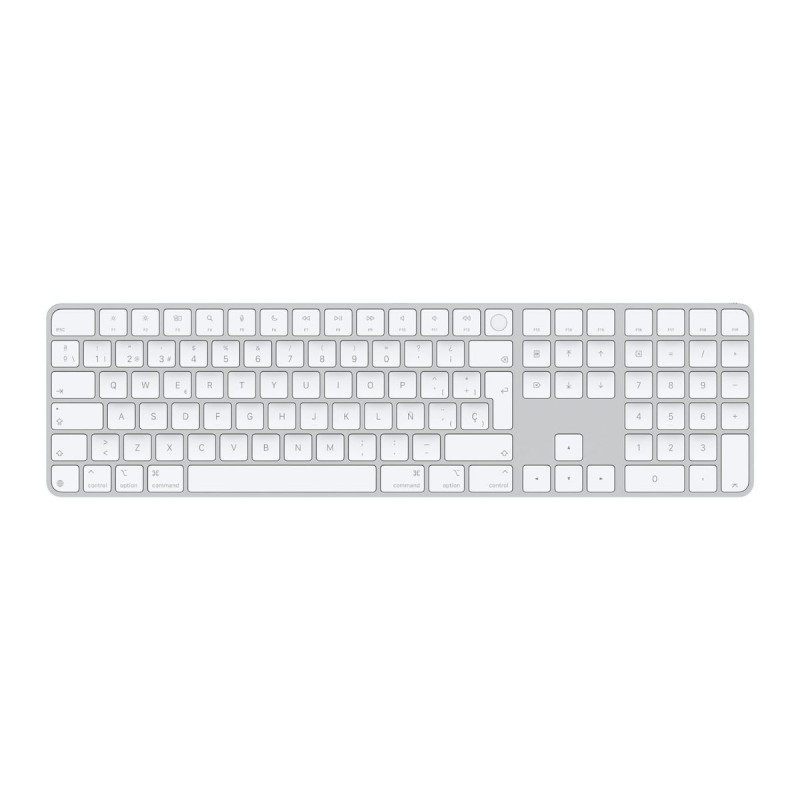 Apple Magic Keyboard Numérico A2520 Español (ESP), 2021, Plata, Touch ID, A+