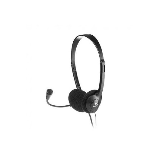 Auriculares NGS MS103 con Micrófono, Negro