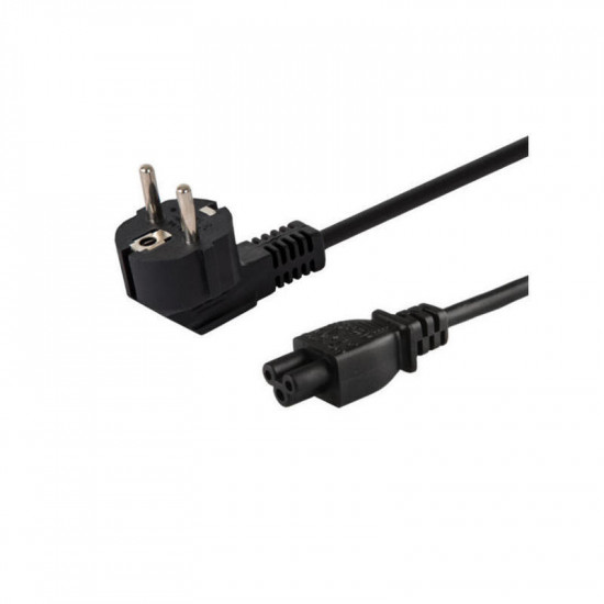 Cable Alimentacion Trebol C5 1.2 M, EU, Negro, Nuevo Cable Alimentacion Trebol C5 1.2 M, EU, Negro, Nuevo