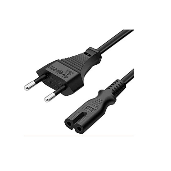 Cable de Alimentación Schuko Tipo F C7, A+