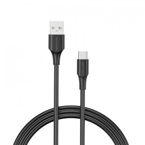 Cable Usb 2.0 Vention Usb Tipo-C Macho Usb Macho 1M Negro