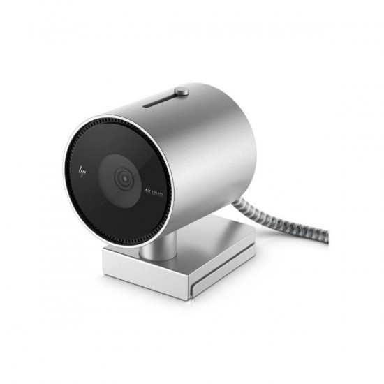 Cámara Web HP 950 4K Webcam, USB, Plata, Nuevo