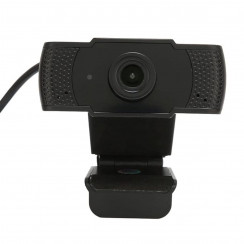 Cámara Web Webcam Full HD 1080P, USB, Negro, Nuevo
