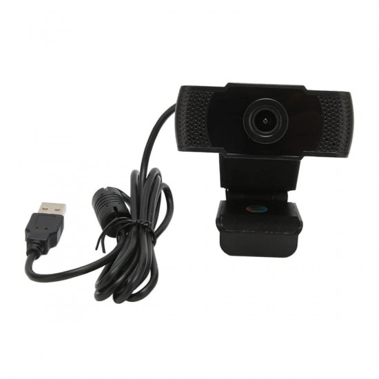 Cámara Web Webcam Full HD 1080P, USB, Negro, Nuevo