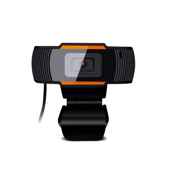 Cámara Web Webcam HD 720P con micrófono, USB, Negro, Nuevo