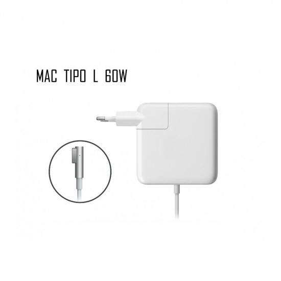 Cargador para Apple 60W Magsafe 1 tipo L Cargador para Apple 60W Magsafe 1 tipo L