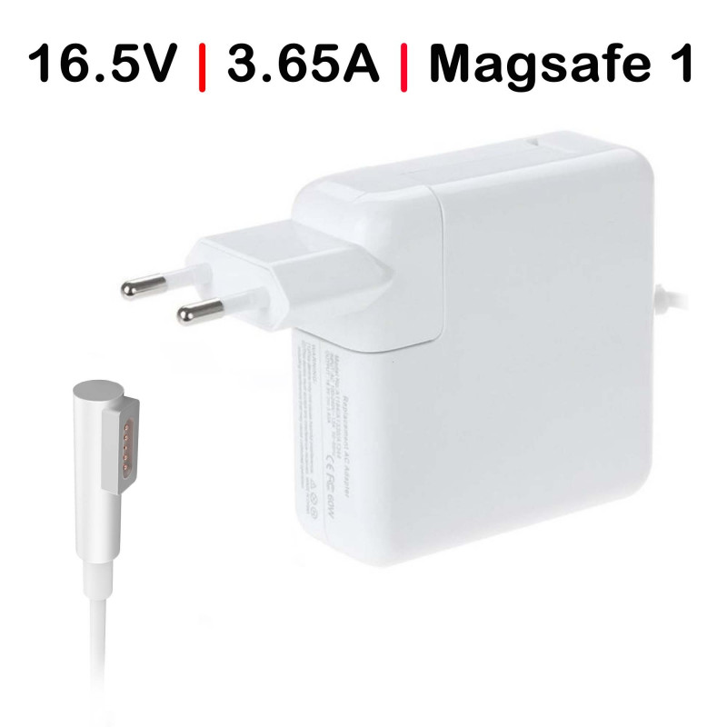 CARGADOR PARA PORTÁTIL APPLE MACBOOK 16.5V 3.65A 60W CARGADOR PARA PORTÁTIL APPLE MACBOOK 16.5V 3.65A 60W